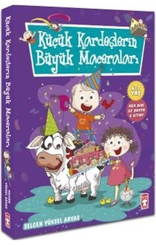 Küçük Kardeşlerin Büyük Maceraları Seti - 5 Kitap Takım - Selcen Yüksel Arvas - Timaş Çocuk Küçük Kardeşlerin Büyük Maceraları Seti - 5 Kitap Takım - Selcen Yüksel Arvas - Timaş Çocuk