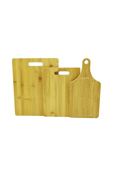 Yakut-11426 Ahşap Bambu Kesim Panosu 25x33cm 16x22 20x28 3 Boy Set Diğer