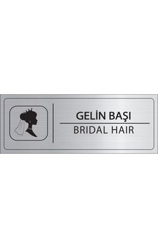 Mayeka Gelin Başı İsimlik Gümüş Metal Kapı İsimliği Levhası Yönlendirme Tabelası Mayeka Gelin Başı İsimlik Gümüş Metal Kapı İsimliği Levhası Yönlendirme Tabelası