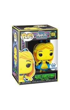 Funko Pop Disney: Alice Harikalar Diyarında - Alice Curtsying Blacklight Exclusive