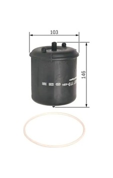 Bosch F026407119 Yag Filtresi 1643072 1872106 1922496