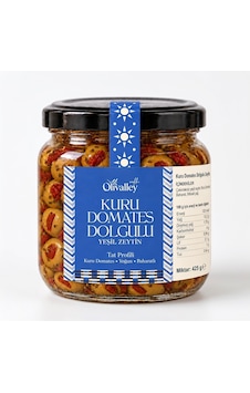 Kuru Domates Dolgulu Yeşil Zeytin 425 G Kuru Domates Dolgulu Yeşil Zeytin 425 G