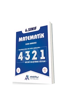 Avantaj 6. Sınıf Matematik 4321 Soru Bankası 2023 Avantaj 6. Sınıf Matematik 4321 Soru Bankası 2023