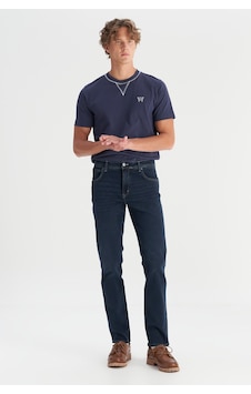 Wrangler Texas Slim Fit Esnek Erkek Jean Pantolon Mw12s001397 Lacivert Wrangler Texas Slim Fit Esnek Erkek Jean Pantolon Mw12s001397 Lacivert
