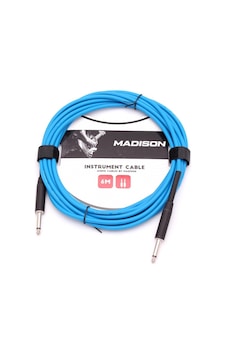 Madison Mıc002-6m-bl Gitar Kablosu 6m Mavi Renkli Pvc Kaplama Sahneye Renk Katın Madison Mıc002-6m-bl Gitar Kablosu 6m Mavi Renkli Pvc Kaplama Sahneye Renk Katın