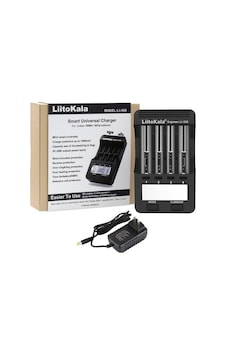 Liitokala Lii-500 4 Yuvalı Akıllı Pil Şarj, Deşarj Ve Kapasite Test Cihazı