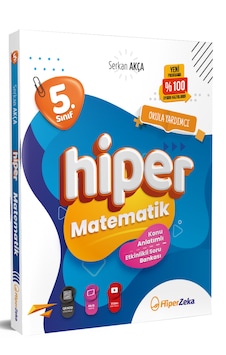 2027 5.sınıf Hiper Matematik Konu Anlatımlı & Etkinlikli Soru Bankası|Serkan Akça