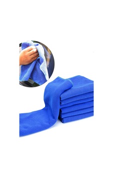 Çok Amaçlı Mikrofiber Temizlik Bezi Mavi 40x40 Cm Temizlik Bezi Araç Temizleme Kurutma Bezi 3 Adet Diğer