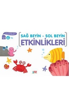 Sağ Beyin-Sol Beyin Etkinlikleri 6 - Minik Ada Yayınları