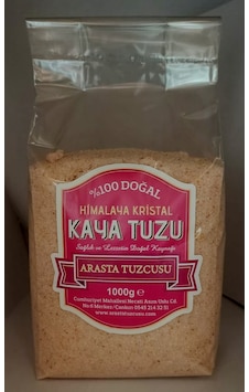 Arasta Tuzcusu Himalaya Doğal Kristal Sofra Tuzu 1 KG Arasta Tuzcusu Himalaya Doğal Kristal Sofra Tuzu 1 KG