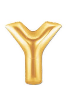 Gold Y Harf Folyo Balon Altın Gold Y Harf Folyo Balon Altın