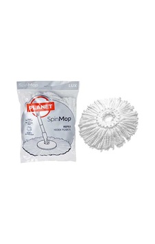 Planet Lux Mop Yedeği Yuvarlak Mop Püskül Mikrofiber Dolgun Spinmop Yedek Up702 - 816998388