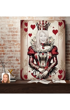 Bk Gift Kişiye Özel Maça Kızı Kraliçe Kanvas Tablo-2 70x100 , Sevgiliye Hediye, Arkadaşa Hediye Kobitmeyencom33361 Bk Gift Bk Gift Kişiye Özel Maça Kızı Kraliçe Kanvas Tablo-2 70x100 , Sevgiliye Hediye, Arkadaşa Hediye Kobitmeyencom33361 Bk Gift