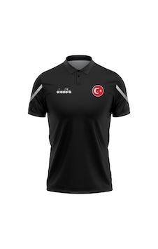Diadora Alto 25 Milli Takım Kamp Tişört Siyah Diadora Alto 25 Milli Takım Kamp Tişört Siyah