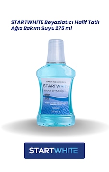 Startwhıte Beyazlatıcı Hafif Tatlı Ağız Bakım Suyu 275 Ml Startwhıte Beyazlatıcı Hafif Tatlı Ağız Bakım Suyu 275 Ml