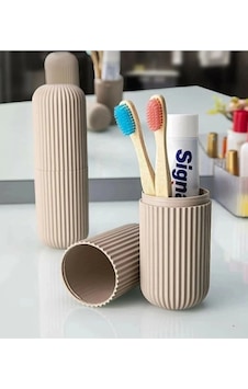 Bej Renk Smart Saklama Kabı Diş Fırçalık Seyehat Çok Amaçlı Organizer Plastik 10 X 15 Bej Diğer Bej Renk Smart Saklama Kabı Diş Fırçalık Seyehat Çok Amaçlı Organizer Plastik 10 X 15 Bej Diğer