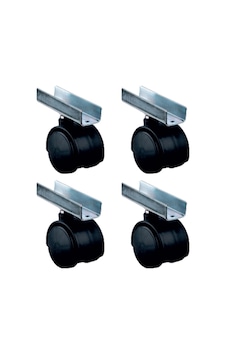 Büro Ev Ofis Sandalyesi İçin 4adet 40x18mm Mini Plastik Uzun Suntalı Teker Seti Büro Ev Ofis Sandalyesi İçin 4adet 40x18mm Mini Plastik Uzun Suntalı Teker Seti