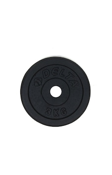 Delta 3 Kg X 2 Adet Siyah Döküm Plaka Çiftli Ağırlık Flanş Delta 3 Kg X 2 Adet Siyah Döküm Plaka Çiftli Ağırlık Flanş