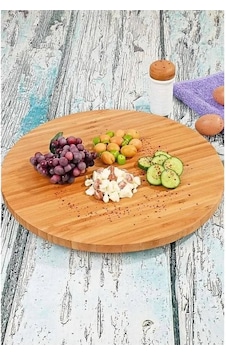 34 Cm Dönerli Pizza Tahtası Royaleks-dpt34 Ahşap 34 Cm Dönerli Pizza Tahtası Royaleks-dpt34 Ahşap