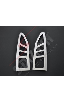 S-Dizayn  Citroen Berlingo Krom Stop Çerçevesi 2 Prç 2008-2011