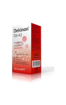 Dekinon Biowell D3 K2 1000 Iu Damla 20 Ml Dekinon Biowell D3 K2 1000 Iu Damla 20 Ml