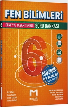 6. Sınıf Fen Bilimleri Soru Bankası Yeni 2026 Müfredat 6. Sınıf Fen Bilimleri Soru Bankası Yeni 2026 Müfredat