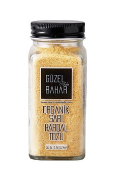 3 Adet Güzel Ada Organik Sarı Hardal Tozu 50 G 3 Adet Güzel Ada Organik Sarı Hardal Tozu 50 G