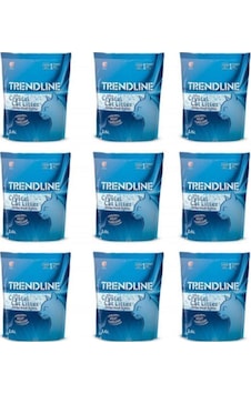 Trendline Tozsuz Silika Kedi Kumu 3,6 Lt 9 Adet