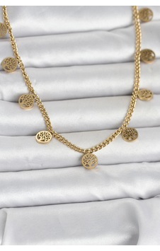 316l Çelik Gold Renk Yaşam Ağacı Model Kadın Kolye Renkli 27937585 316l Çelik Gold Renk Yaşam Ağacı Model Kadın Kolye Renkli 27937585