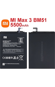 Xiaomi Mi Max 3 Mi Max3 BM51 Batarya Pil 5500mAh Xiaomi Mi Max 3 Mi Max3 BM51 Batarya Pil 5500mAh