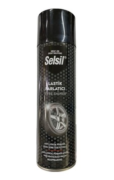 Selsil Lastik Parlatıcı Sprey 500 Ml Şeffaf Selsil Lastik Parlatıcı Sprey 500 Ml Şeffaf