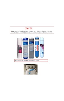 İhlas Aura Cebilon COMPACT modeline Uyumlu Fitresi,5li Filtre Set İhlas Aura Cebilon COMPACT modeline Uyumlu Fitresi,5li Filtre Set