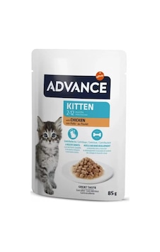 Advance Kitten Tavuklu Yavru Kedi Konservesi 85 G