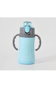 Biberon Termos Çelik Çift Katlı 280ml Renkli - Mavi Mavi Biberon Termos Çelik Çift Katlı 280ml Renkli - Mavi Mavi