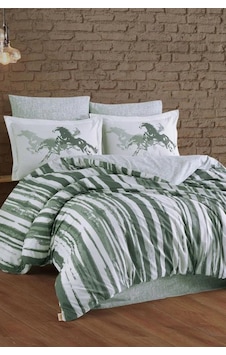 Cascade Çift Kişilik Poplin Nevresim Takımı Yeşil Yeşil Cascade Çift Kişilik Poplin Nevresim Takımı Yeşil Yeşil