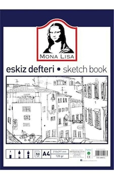 Eskiz Defteri A4 120gr 50 Yaprak