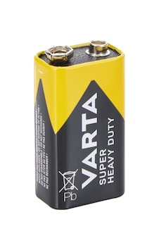 VARTA SUPERLIFE ÇİNKO 9 VOLT PİL 12Lİ PAKET VARTA SUPERLIFE ÇİNKO 9 VOLT PİL 12Lİ PAKET