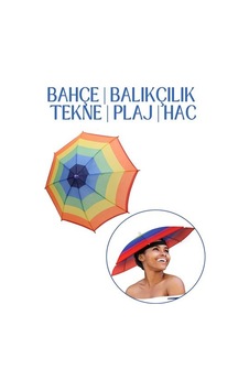 Modacar Relax Eller Serbest 4 Mevsim Kafa Şemsiyesi Siyah Modacar Relax Eller Serbest 4 Mevsim Kafa Şemsiyesi Siyah
