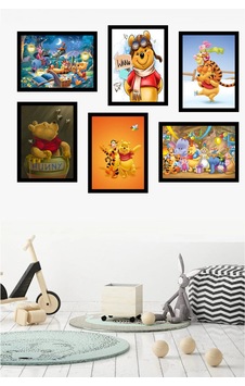 Çocuk Odası Winie Poohh Temalı Ahşap Tablo Seti Renkli - 584981642 Renkli Çocuk Odası Winie Poohh Temalı Ahşap Tablo Seti Renkli - 584981642 Renkli
