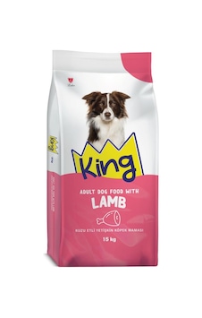 King Kuzu Etli Yetişkin Köpek Maması 15 Kg King Kuzu Etli Yetişkin Köpek Maması 15 Kg
