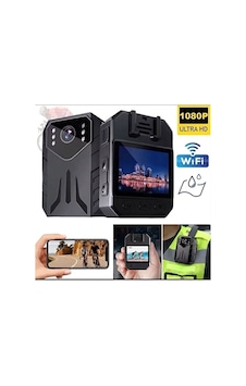 Yaka Kamerası Full 4k Wifi Body Kamera Su Geçirmez Aksiyon Kamera Hdmı Ve Lcd Ekran Özellikleri Siyah - 889527736 Siyah Yaka Kamerası Full 4k Wifi Body Kamera Su Geçirmez Aksiyon Kamera Hdmı Ve Lcd Ekran Özellikleri Siyah - 889527736 Siyah