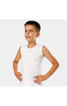 Türen Erkek Çocuk Spor Bisiklet Yaka 2'li Paket 306 Beyaz Türen Erkek Çocuk Spor Bisiklet Yaka 2'li Paket 306 Beyaz