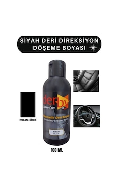 Derby Siyah Deri Oto Koltuk Direksiyon Döşeme Boyası 100 ML Derby Siyah Deri Oto Koltuk Direksiyon Döşeme Boyası 100 ML