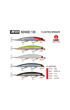 Jinza Sensei 130 Mm 19.8 Gr Maket Balık Jinza Sensei 130 Mm 19.8 Gr Maket Balık