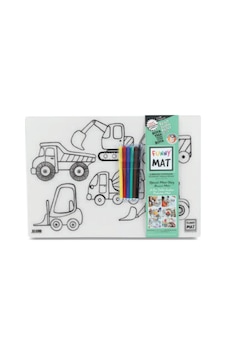Funny Mat - İş Makineleri Ve Taşıtlar 6'lı Kalem Hediyeli 30 X 40 Cm Funny Mat - İş Makineleri Ve Taşıtlar 6'lı Kalem Hediyeli 30 X 40 Cm