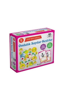 Dört İşlem Kartlar-ondalık Sayılar-kesirler 9 Yaş 100 Kart Dört İşlem Kartlar-ondalık Sayılar-kesirler 9 Yaş 100 Kart