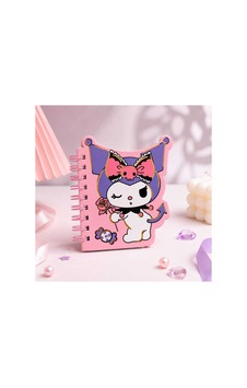 Sanrino Kuromi Spiralli Defter Çizgili Özel Kesim Mor Mini Boy 3 3 Sanrino Kuromi Spiralli Defter Çizgili Özel Kesim Mor Mini Boy 3 3