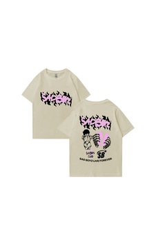 Flood Of Style Junior H Sad Boyz Grafik T-shirt Erkek Kadın Harajuku Yüksek Kalite Kısa Kollu Sokak H Bej Flood Of Style Junior H Sad Boyz Grafik T-shirt Erkek Kadın Harajuku Yüksek Kalite Kısa Kollu Sokak H Bej