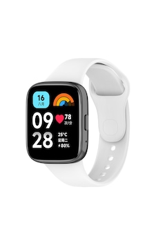 Xiaomi Redmi Watch 3 Active Uyumlu Klasik Kordon Blt Beyaz