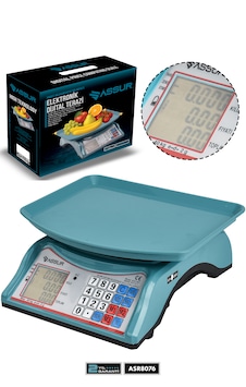 Assur Asr8076 Akülü Dijital Mutfak Terazisi 2 Gr 40 Kg Şarjlı Hassas Ölçüm Tartı Hassas Terazi Mavi Assur Asr8076 Akülü Dijital Mutfak Terazisi 2 Gr 40 Kg Şarjlı Hassas Ölçüm Tartı Hassas Terazi Mavi